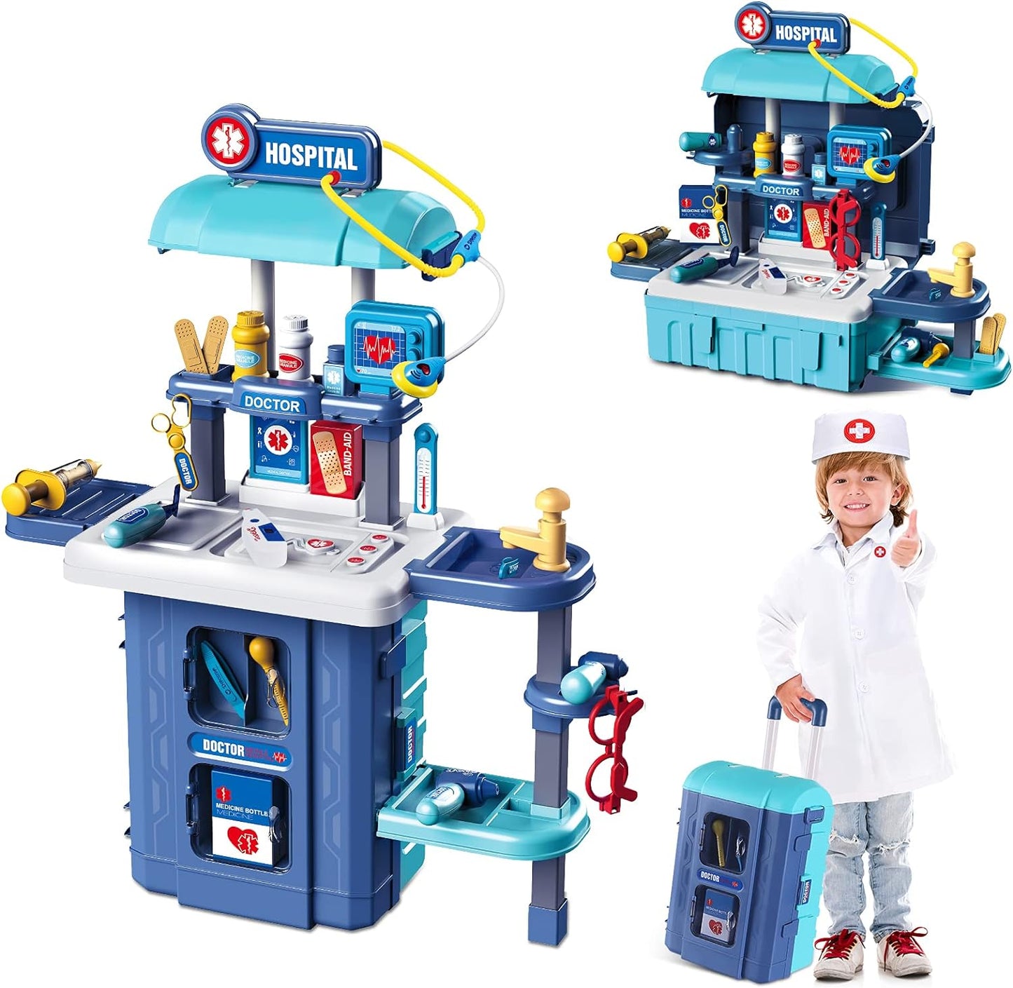 Kit de médico de juguete para niños