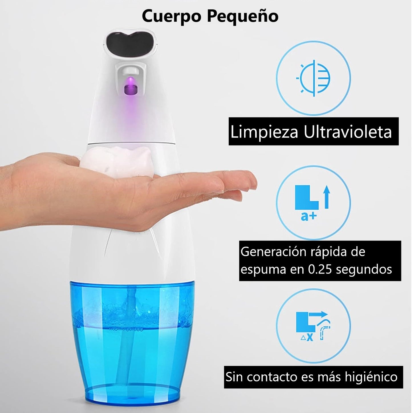 DISPENSADOR ELÉCTRICO DE JABÓN LÍQUIDO