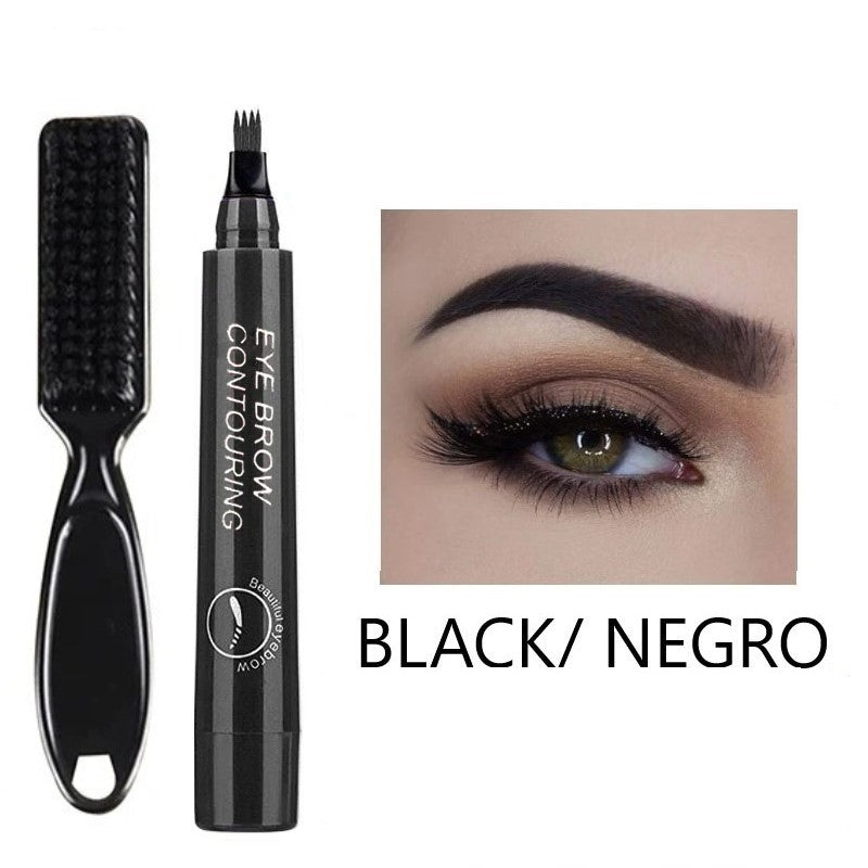 FineGlow™ | 2X1 Kit Lapiz Rellenador Cejas + Cepillo Difuminador