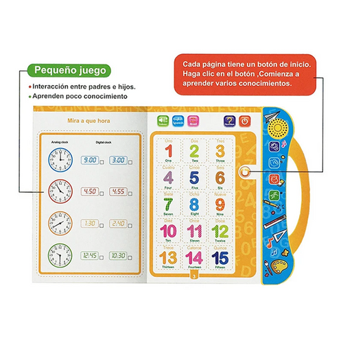 Edukids™ | Libro Interactivo de Estudio Infantil + REGALO