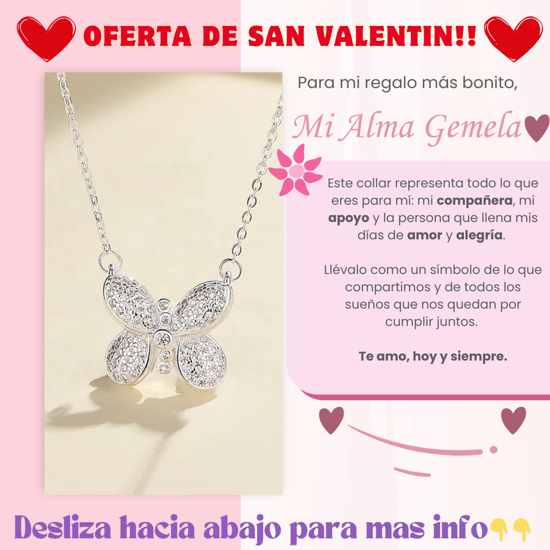 BrightGlow™ | Elegante Collar Plata 925 Para Mi Amor (con dedicatoria especial)