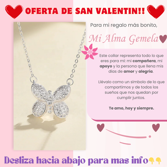 BrightGlow™ | Elegante Collar Plata 925 Para Mi Amor (con dedicatoria especial)
