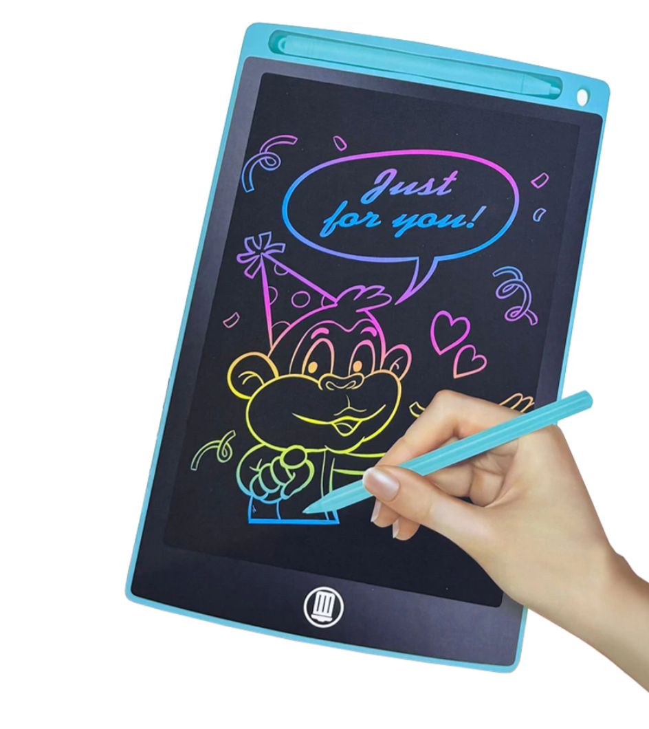 Edukids™ | Pizarra Mágica LCD de Dibujo y Escritura para Niños 8.5 Pulgadas