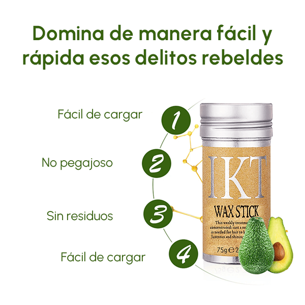 2x1 Cera Premium Natural Antifrizz y Moldeadora de Cejas + Cepillo Cejas Gratis | AlissPro™