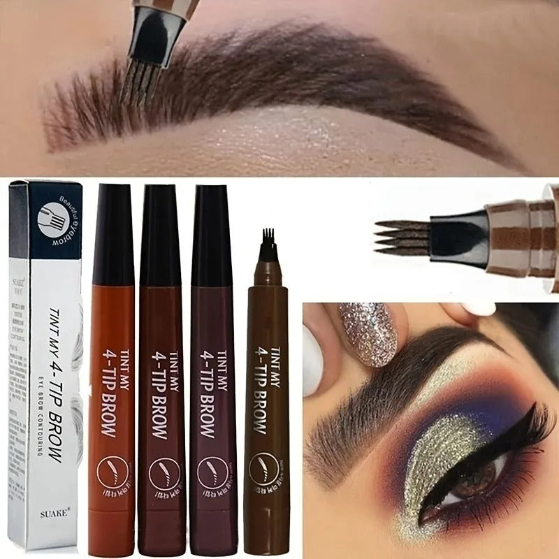 FineGlow™ | 2X1 Kit Lapiz Rellenador Cejas + Cepillo Difuminador