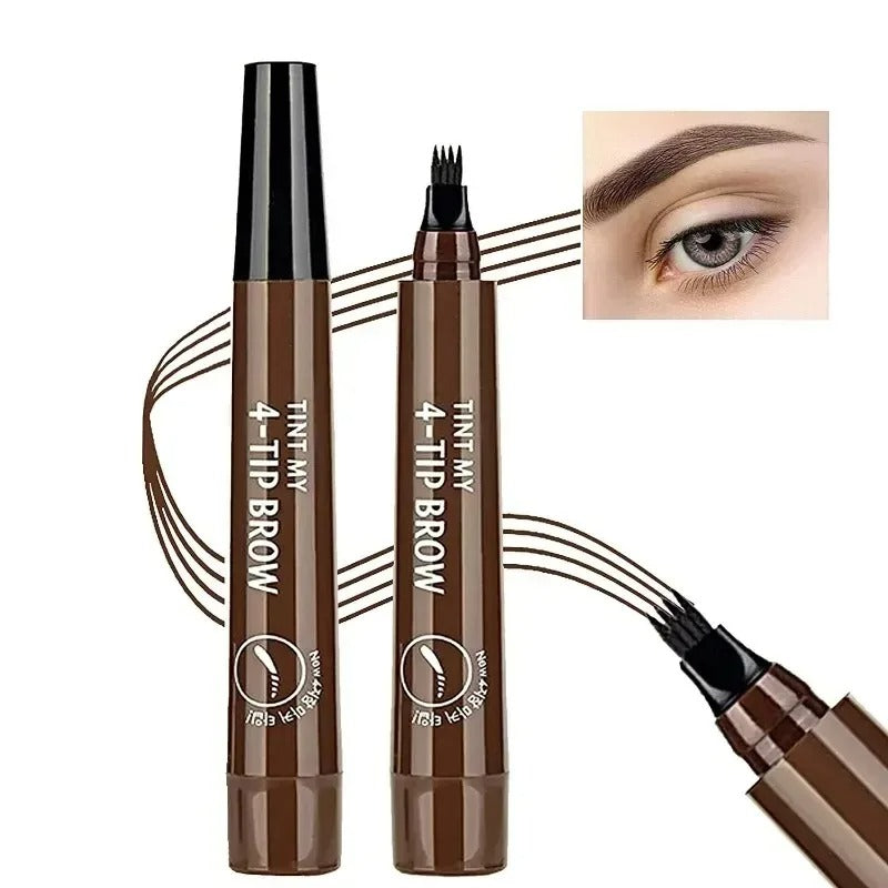 FineGlow™ | 2X1 Kit Lapiz Rellenador Cejas + Cepillo Difuminador