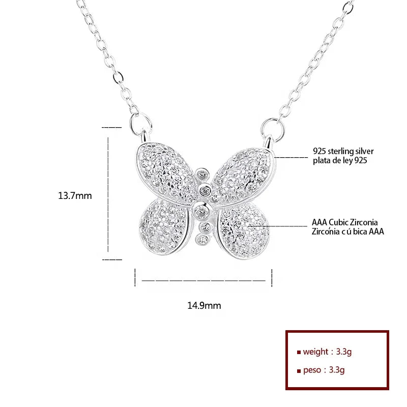 BrightGlow™ | Elegante Collar Plata 925 Para Mi Amor (con dedicatoria especial)