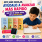 Edukids™ | Caligrafía Mágica - Set de 4 cuadernos con tinta que desaparece +REGALO Pizarra