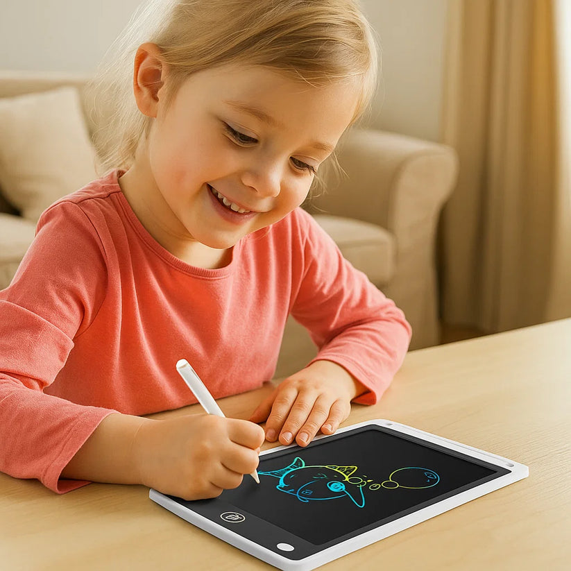 Edukids™ | Pizarra Mágica LCD de Dibujo y Escritura para Niños