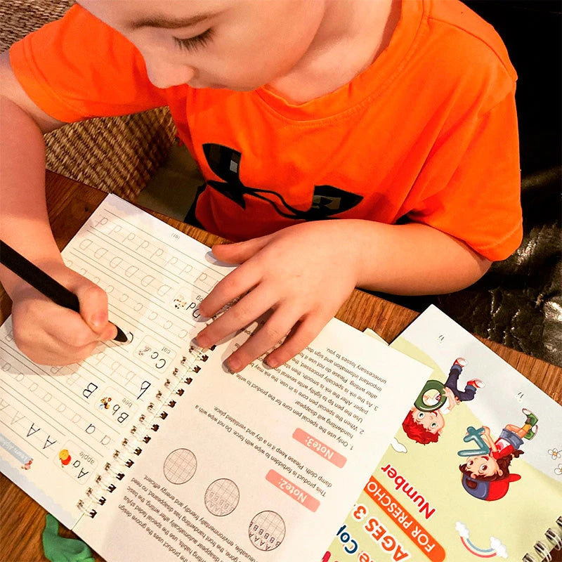 Edukids | Set Caligrafía Mágica + Regalo Pizarra LCD