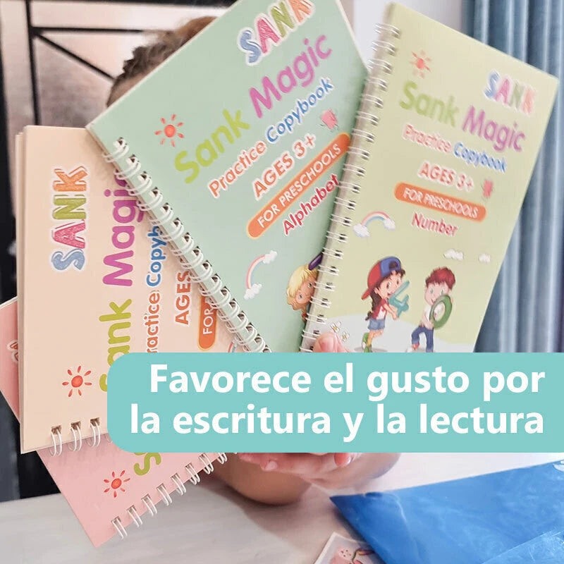 Edukids | Set Caligrafía Mágica + Regalo Pizarra LCD