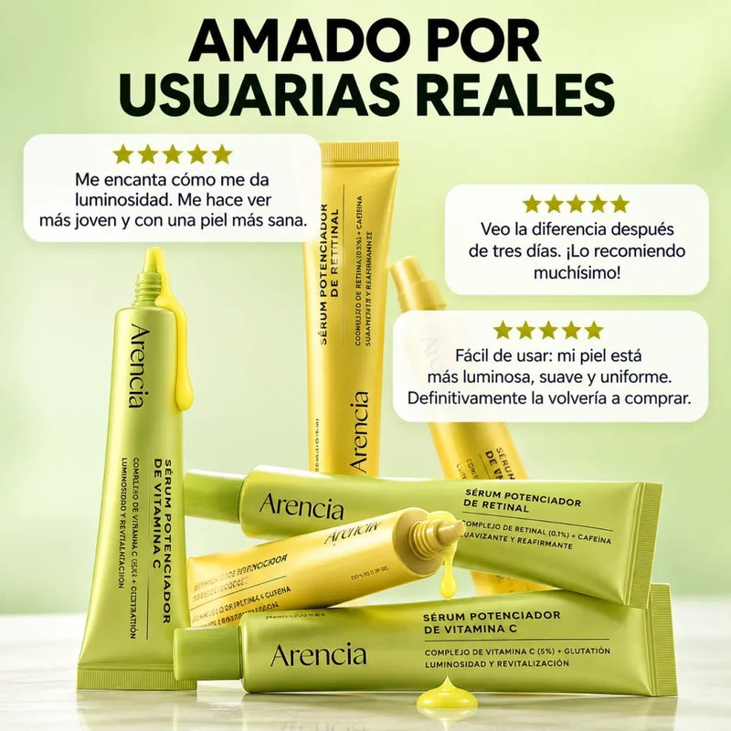 Arencia Booster Duo Vitamina C y Retinal
