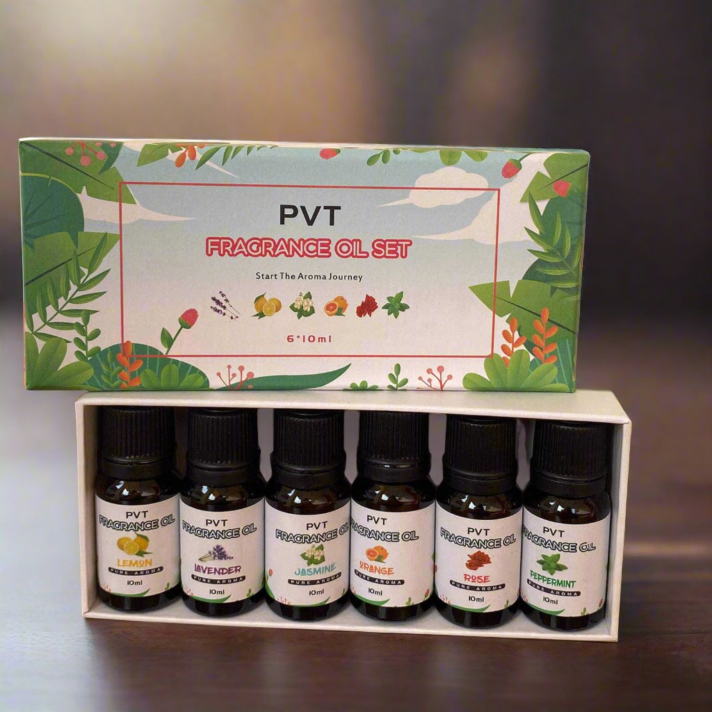 FlameMist™ | Humidificador Difusor de Aromas + Set 6 Esencias 10ml Aromáticas