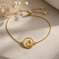 Guillo(Pulsera) Laminado Oro 14k Madre e Hijo