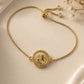 Guillo(Pulsera) Laminado Oro 14k Madre e Hijo
