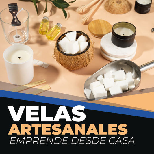 Curso en Línea Velas Artesanales Emprende Desde Casa