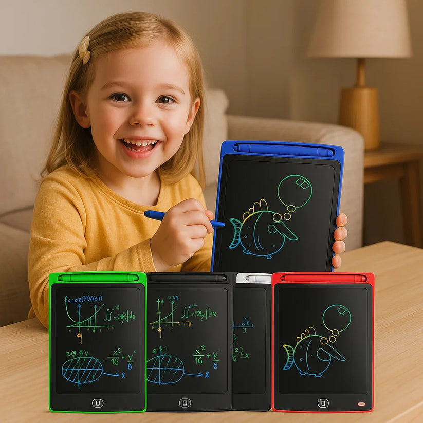 Edukids™ | Pizarra Mágica LCD de Dibujo y Escritura para Niños