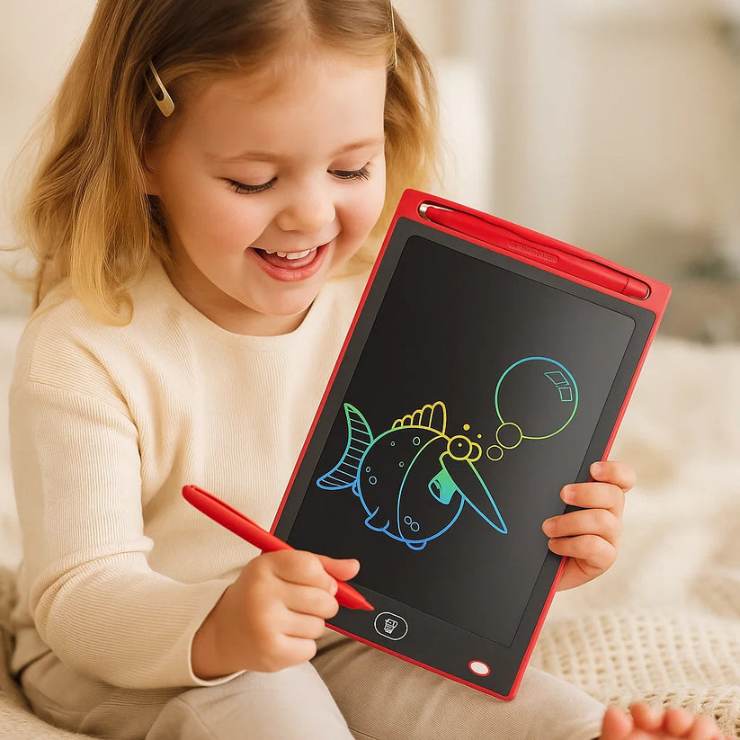 Edukids™ | Pizarra Mágica LCD de Dibujo y Escritura para Niños