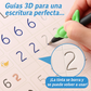Edukids™ | Caligrafía Mágica - Set de 4 cuadernos con tinta que desaparece +REGALO