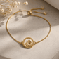 Guillo(Pulsera) Laminado Oro 14k Madre e Hijo